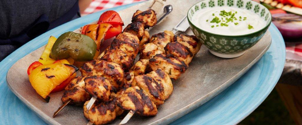 brochetas de pollo a la parrilla receta e aderezo - ¿Brochetas de pollo a la parrilla: receta e aderezo?