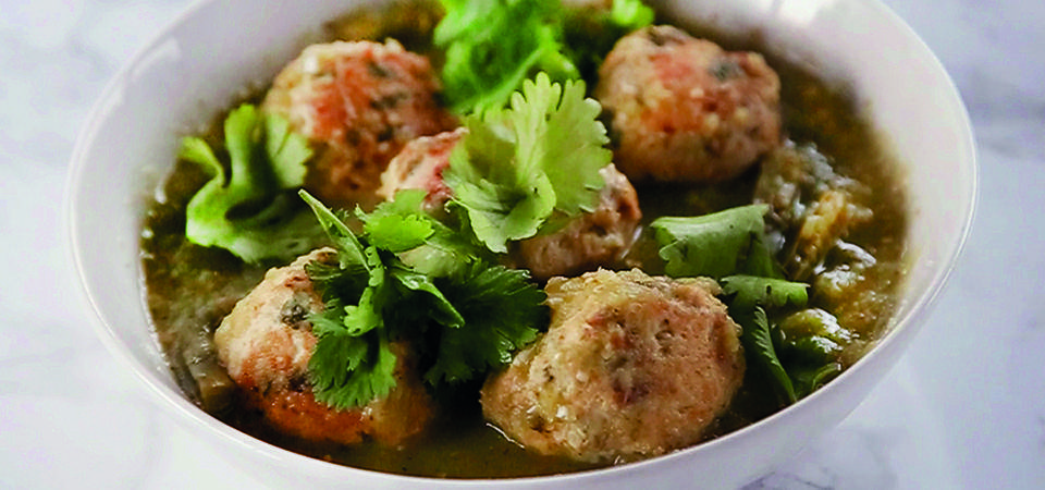 como hacer albondigas de pollo en salsa verde - ¿Cómo hacer albóndigas de pollo en salsa verde?