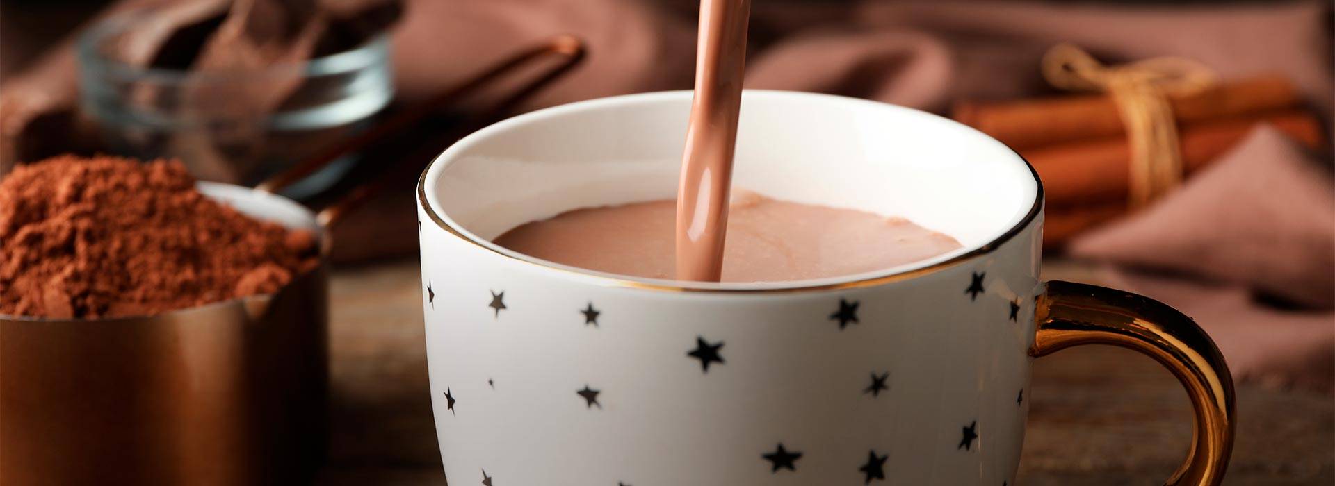 ¡Delicioso chocolate caliente navideño para celebrar!