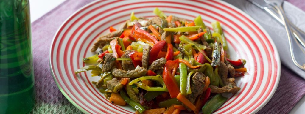 fajitas de res con verduras receta sabrosa y facil - Fajitas de Res con Verduras: Receta Sabrosa y Fácil