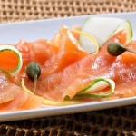 ¿Preparar delicioso carpaccio de salmón ahumado en casa?