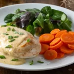 ¿Preparar pollo en salsa de queso: receta deliciosa?