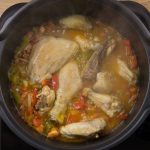 ¿Receta de pollo asado rojo con sopa: paso a paso?